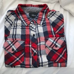 Rails plaid button down shirt